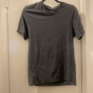 dark grey express men's shirt - small